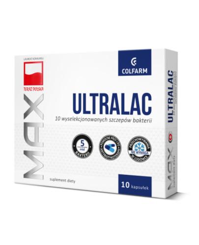  Max Ultralac 10 kapsułek - Apteka internetowa Melissa  
